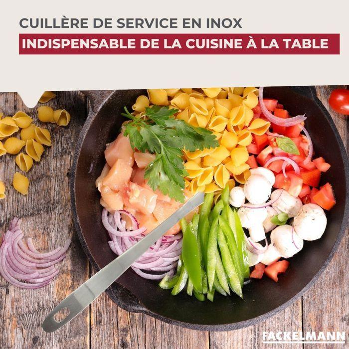 Cuillère de service inox 31,5 cm fackelmann oxford