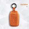 Alcantara For Volvo S90 S60 XC60 XC40 XC90 V60 V90 Car Key Case Holder Cover Shell Suede Keychain Protector Accessories