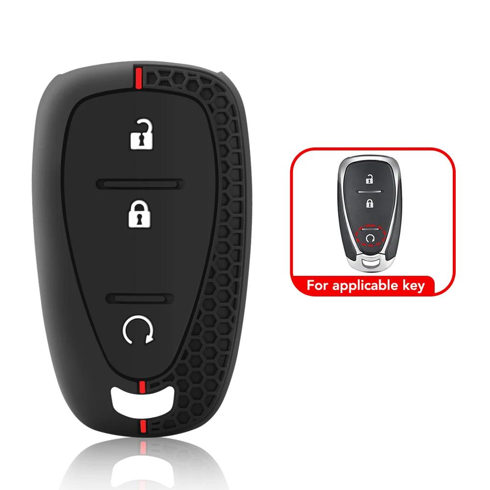 3 5 кнопок силиконовый чехол для автомобильного ключа чехол для Chevrolet Chevy Malibu Camaro Cruze Traverse Spark Equinox Sonic Volt Protect Shell