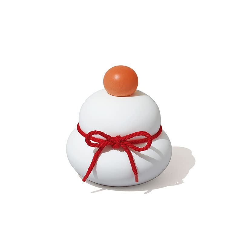 H Concept SOIL KAGAMI MOCHI MS L435 Диатомовая земля Кагами моти (Зеркальный моти) 120 x В135мм Красный и Белый Простая Рамка Напольный Монтаж