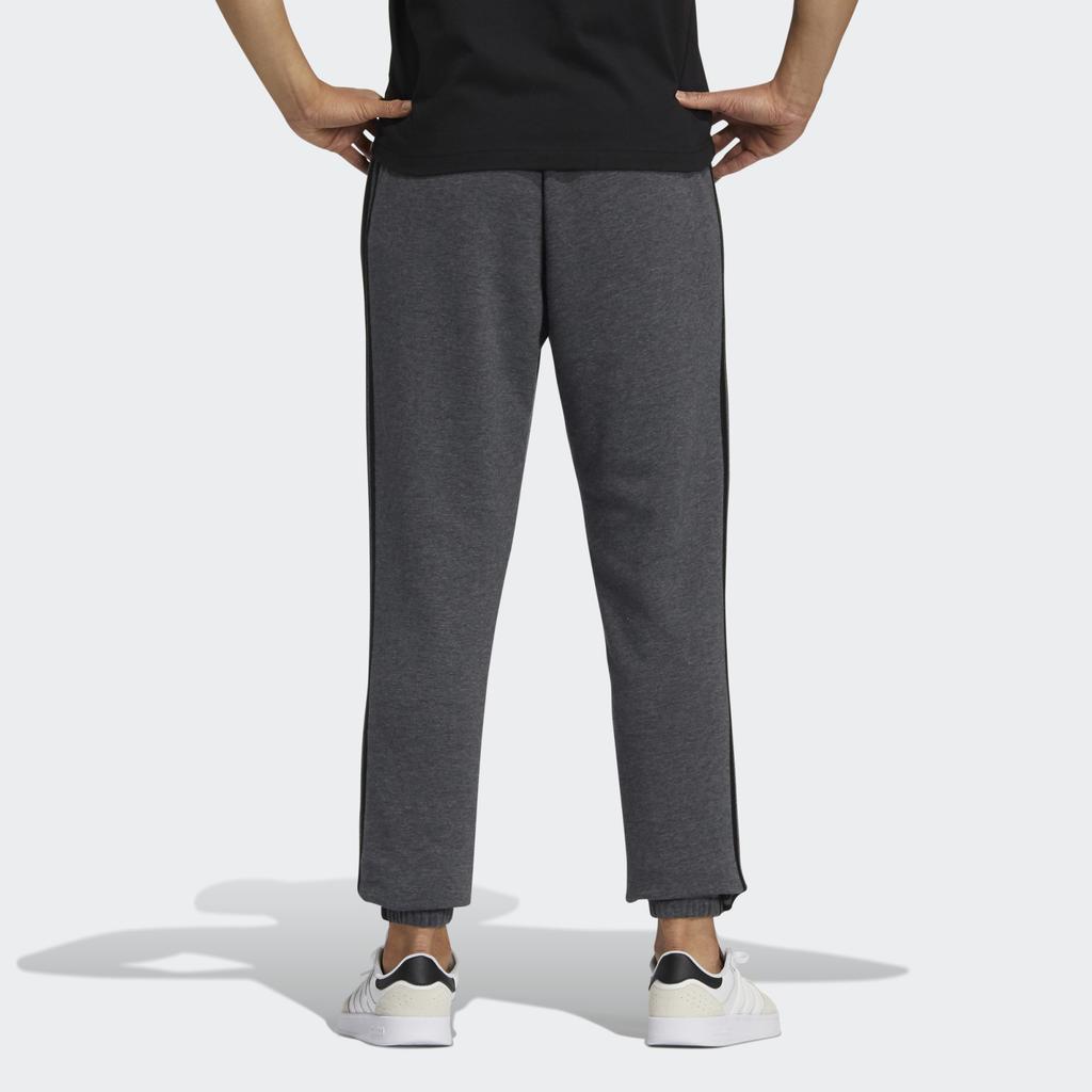 adidas Вязаные джоггеры с однотонным логотипом Essentials, мужские брюки серого цвета GK8891