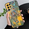 Phone Case For Samsung A17 A55 A16 A56 A35 A15 A53 A54 A33 A34 A25 A05S A52 A52S A07 A26 A06 Peacock Bird