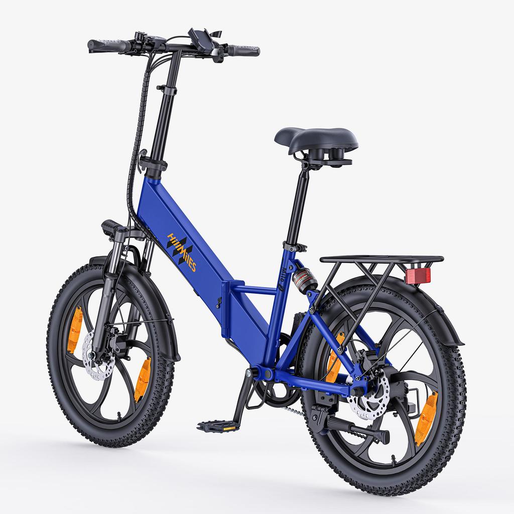 Hillmiles Mile 2 Складной электрический велосипед для городской езды 36V13Ah Аккумулятор 250W Двигатель 150KG Макс. Нагрузка 20-дюймовые колеса Электровелосипед для взрослых