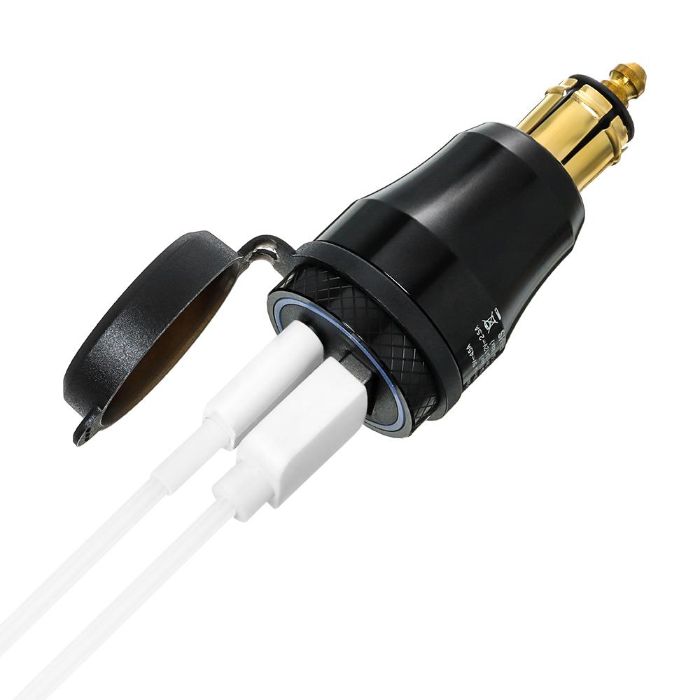 Vehicle Charging Universal For BMW Socket Ducati Car Charger QC3.0 USB Quick Charge Plug