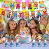 Theme Birthday Party Decoration Birthday Flag Balloons Cake