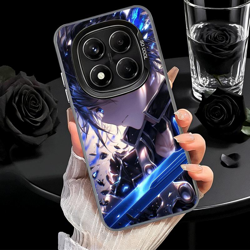 Мягкий чехол для телефона Sword Art Online Кирито для Xiaomi Redmi Note 13 14 15 Pro Plus 12S 12 11S 11 11T 10S 10 Ударопрочный чехол Задняя панель S