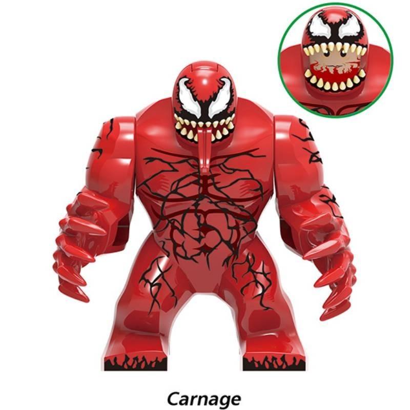 Детские строительные блоки X1911 Веном Бойня X1767 Игрушка для взрослых X1828