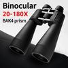 Профессиональный ночной прицел 20-180x100 Zoom мощный HD бинокль IPX4 водонепроницаемый дальнего действия для астрономии наблюдения за птицами