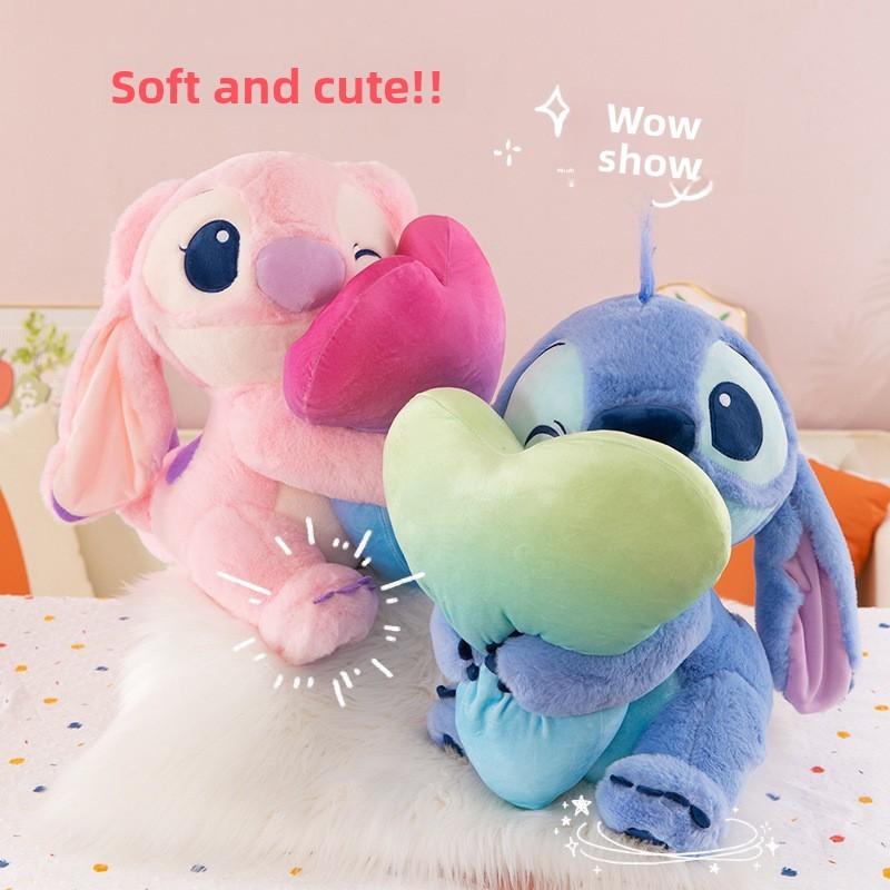Stuffed Animal Love Plush Toy Girl Pillow For Kids Room Decor And Play