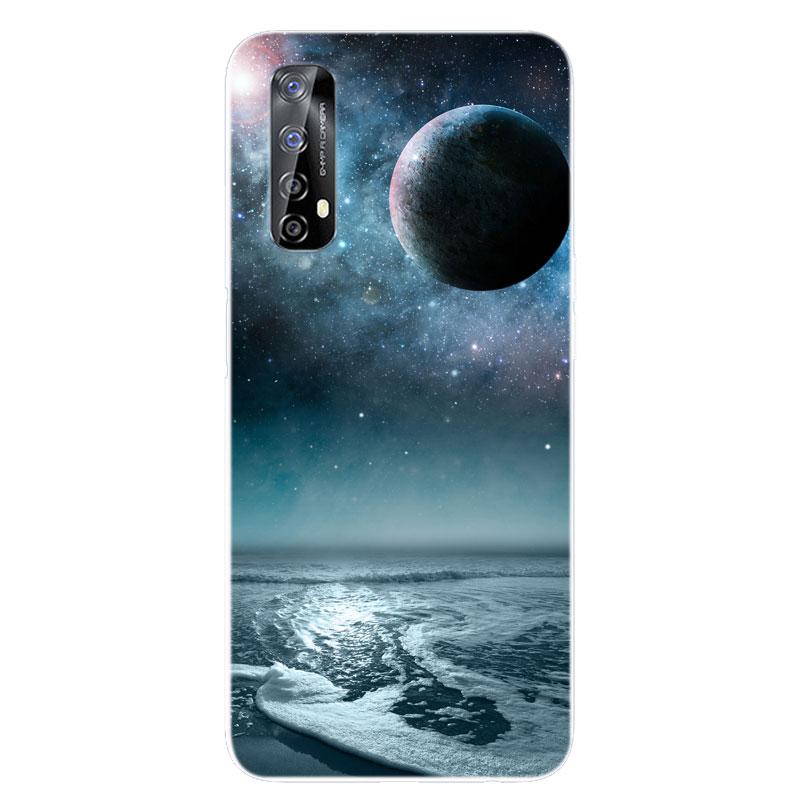 For OPPO Realme 7 Case RMX2151 Bumper Silicone TPU Soft Phone Cover For OPPO Realme 7 RMX2155 Realme7 Case Cartoon fundas Coque