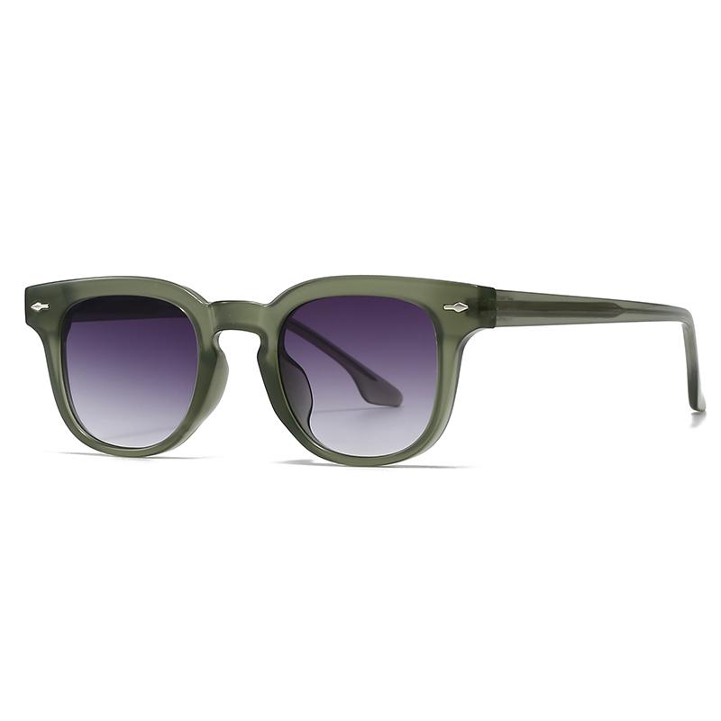 European American Trendy Street Style Retro Acrylic Insert Sunglasses Modern Charm Ins 28065