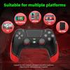 Беспроводной игровой контроллер для PS4 Slim/Pro Dual Vibration Gamepad PC USB с шестиосевым гироскопом джойстик в подарок