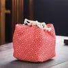 Cloud Chinese Style Handbag Dragon Square Flower Wrist Bag Sweet Tea Set Storage Bag  Shopping