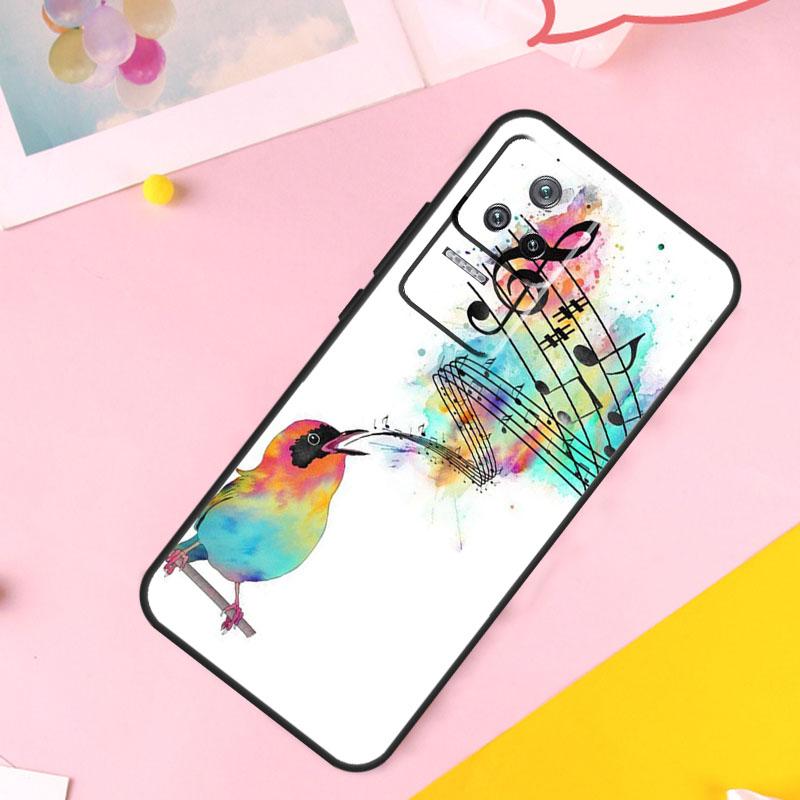 Music Note Symbol Piano Case For Xiaomi 13 14 Ultra 12 Lite 11T 12T 13T Pro POCO M6 Pro X6 X5 X3 F3 F5 M5s Cover