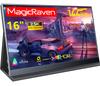 Mobile Monitor 144Hz Mobile Display MAGICRAVEN Portable Monitor IPS Panel Image Ratio QHD Resolution Brightness Response Multi Lightweight HDMI