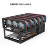 Open Air Frame Case for 6 or 8 GPU Graphics Video Cards Computer Accessories