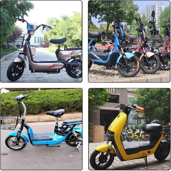 Бескамерная шина 14X2.125, Шина для электровелосипеда 14 X 2.125 с угловым ниппелем для 14-дюймового электрического складного велосипеда, электровелосипедов и электросамокатов