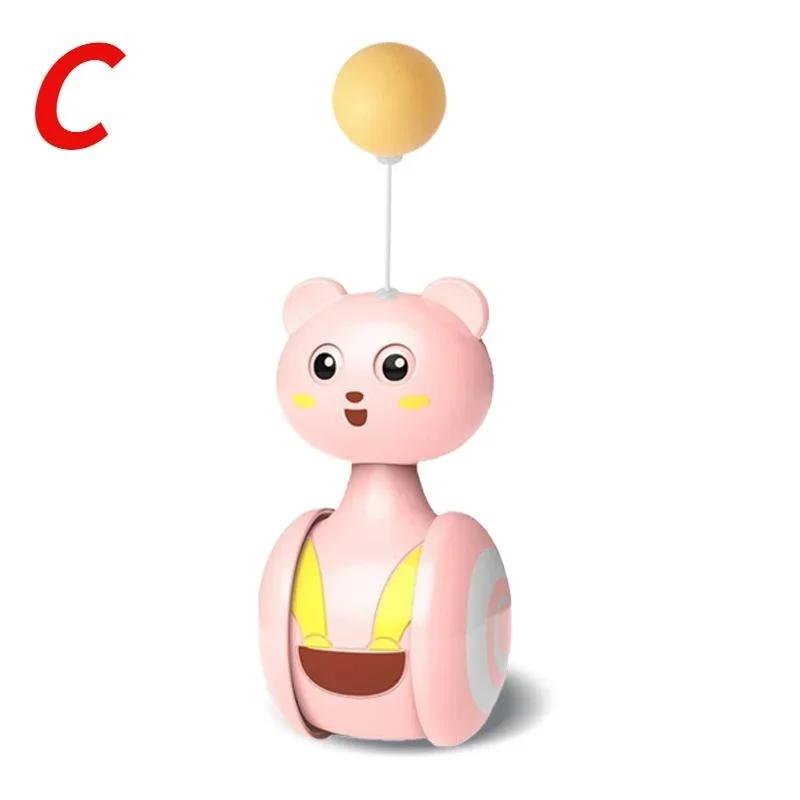 Smart Ball for Cats Toy Self Cat Toy Ball Tumbler Cat Catch Ball Colorful Feather Funny Toys for Cat Accessories Mini Toys