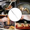 Kitchen Tweezer Utensil BBQ Tweezer Food Clip Kitchen Bar Chief Tong Stainless Steel Portable for Picnic Barbecue Cooking