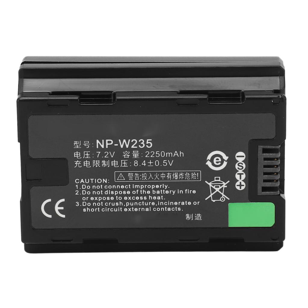 7.2V 2250mAh NP W235 литий-ионный аккумулятор для Fujifilm X T5 X T4 GFX 100S X H2S GFX 50S II VG XT4 Digital