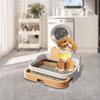 Dog Toilet Potty Tray Raised Enclosure Lightweight Puppy Pee Holder Training Pad