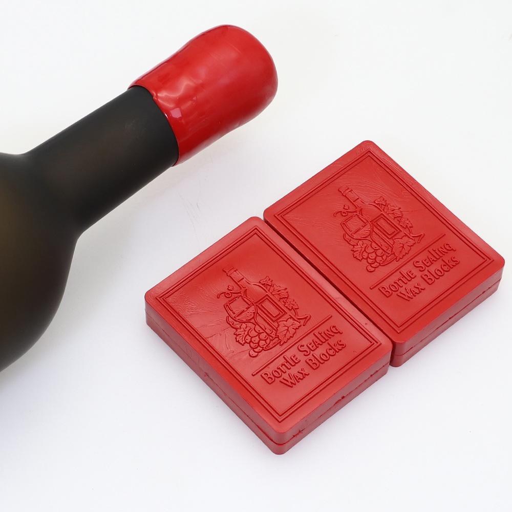 45g Wine Bottle Sealing Wax, Leak-Proof Reusable Decorative Seal for Liquor Storage