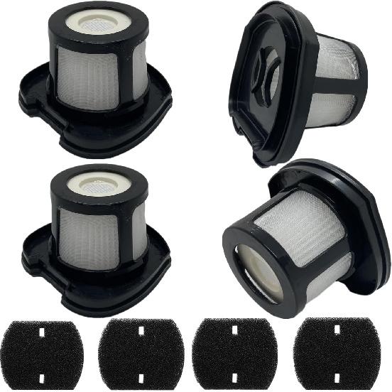 4 шт. 2284W 2390A Замена пылесоса для Bissell Pet Hair Eraser Литий-ионный ручной пылесос 2284W 2390 2389 2390A. Сравнить с деталями № 1614212 1614203