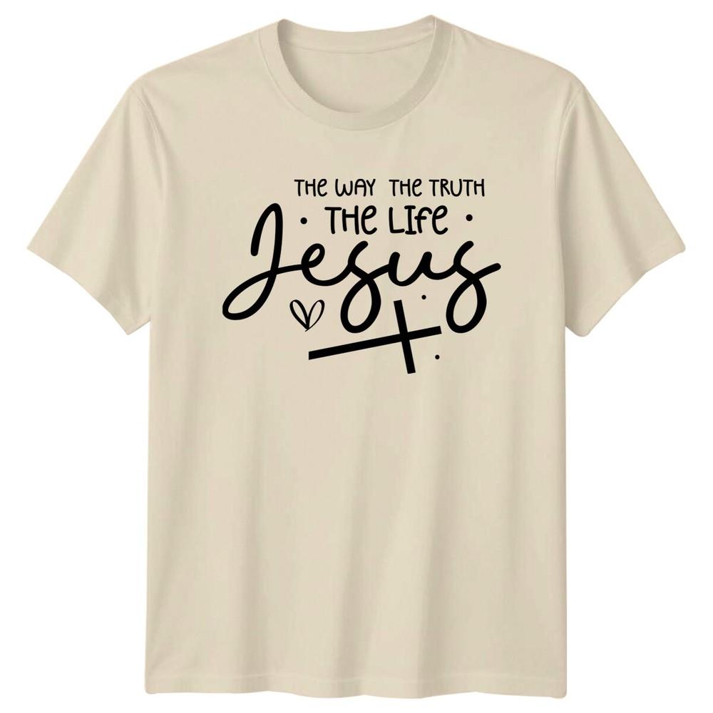 Jesus The Way The Truth The Life Christian Faith T-Shirt
