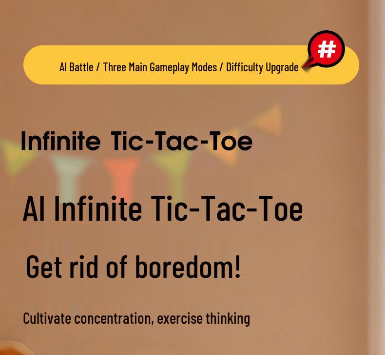 AI-Powered Smart Tic-Tac-Toe & Gomoku Board Game: Educational, Multifunctional Entertainment for Kids