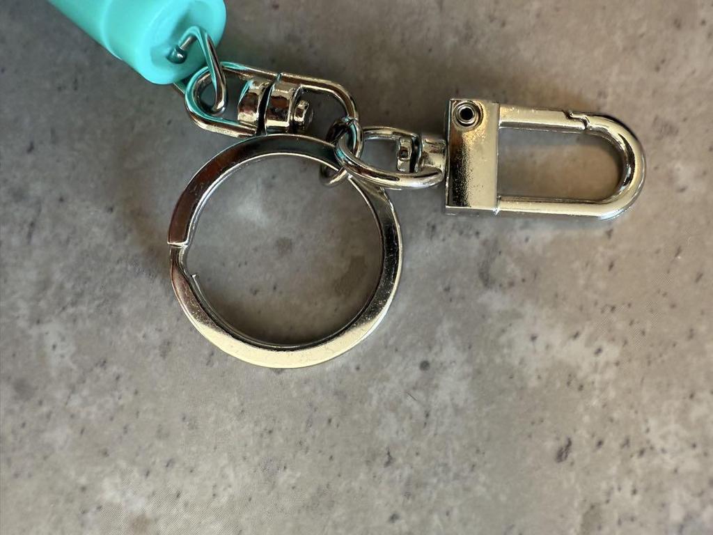 [USED] GDRAGON BIGBANG Flower Keychain Mint Green