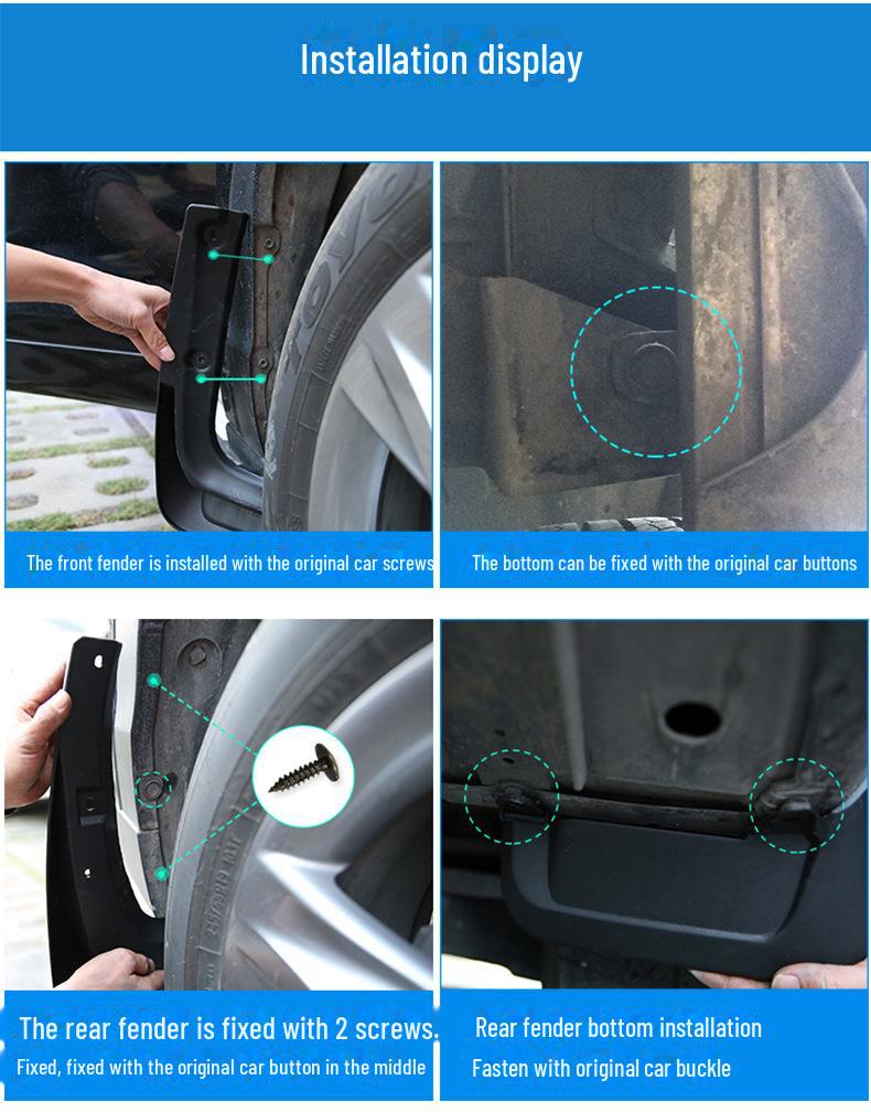 Аксессуары для крыльев для Toyota Sienna 2010-2017 гг.