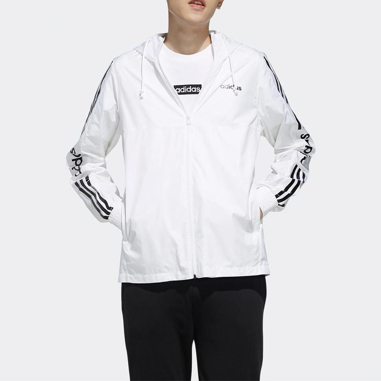adidas Neo Comfort Sport Мужская куртка с капюшоном Верхняя одежда Белый EI4677