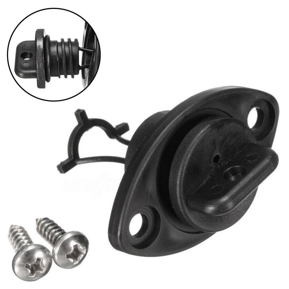 18mm Drain Screw Bung Black Canoe Boat Accessories Parts