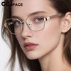 Модные ультралегкие оптические очки для миопии из сплава TR90, модные женские очки для миопии по рецепту, пресбиопия, близорукость