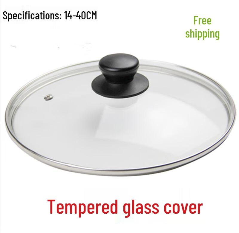 Thickened Tempered Glass Pot Lid