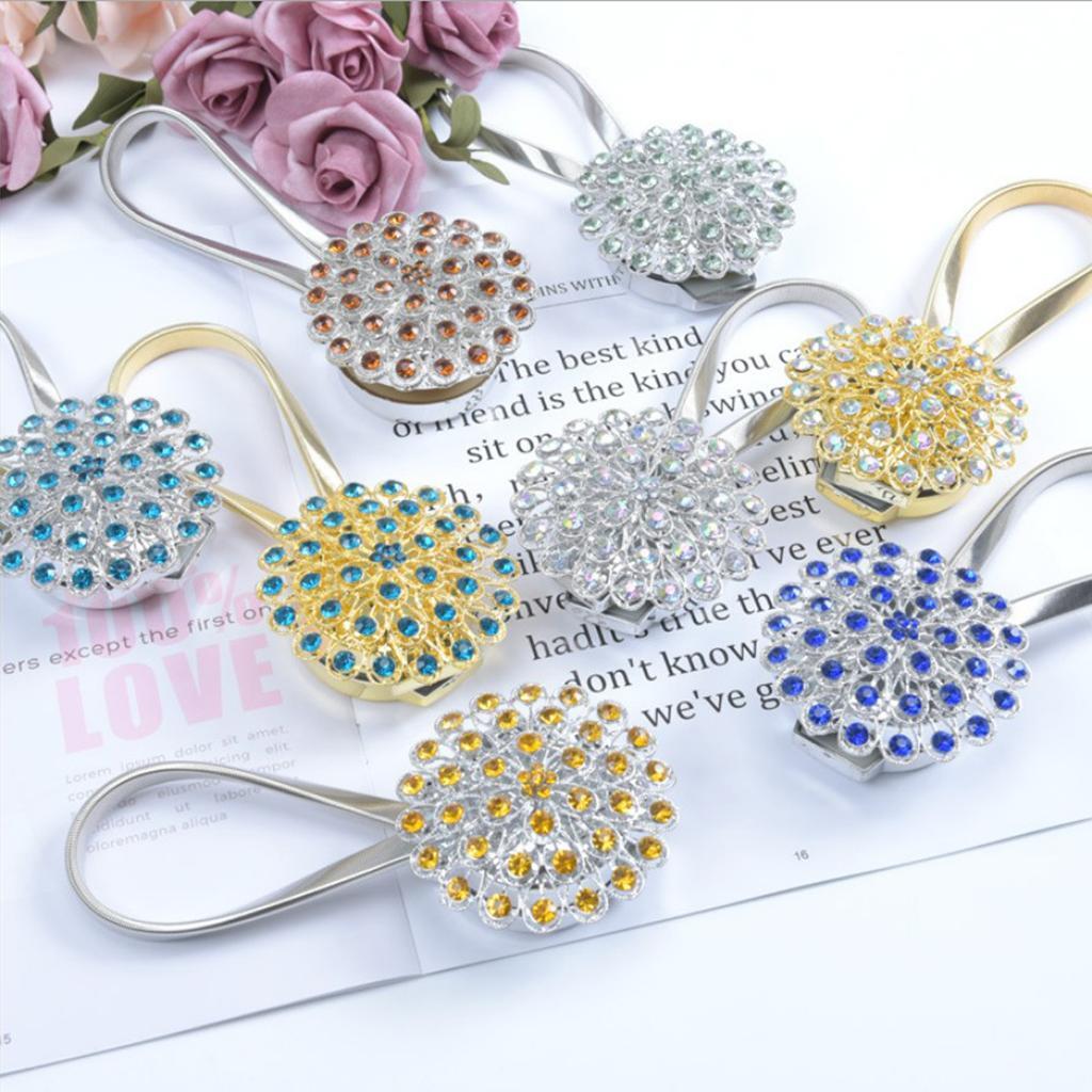 Подхват для штор Магнитный ромбовидный держатель для штор Украшение для дома и офиса