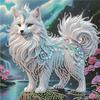 5D Abnormal Diamond Painting Set Kitten DIY Diamond Decorative Painting