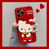 Креативный чехол-накладка с мультяшным котенком для iPhone 17 Pro Max, молочный чай
