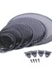 5, 6.5, 8, 10, 12, 15-Inch Metal Mesh Speaker Horn Cover