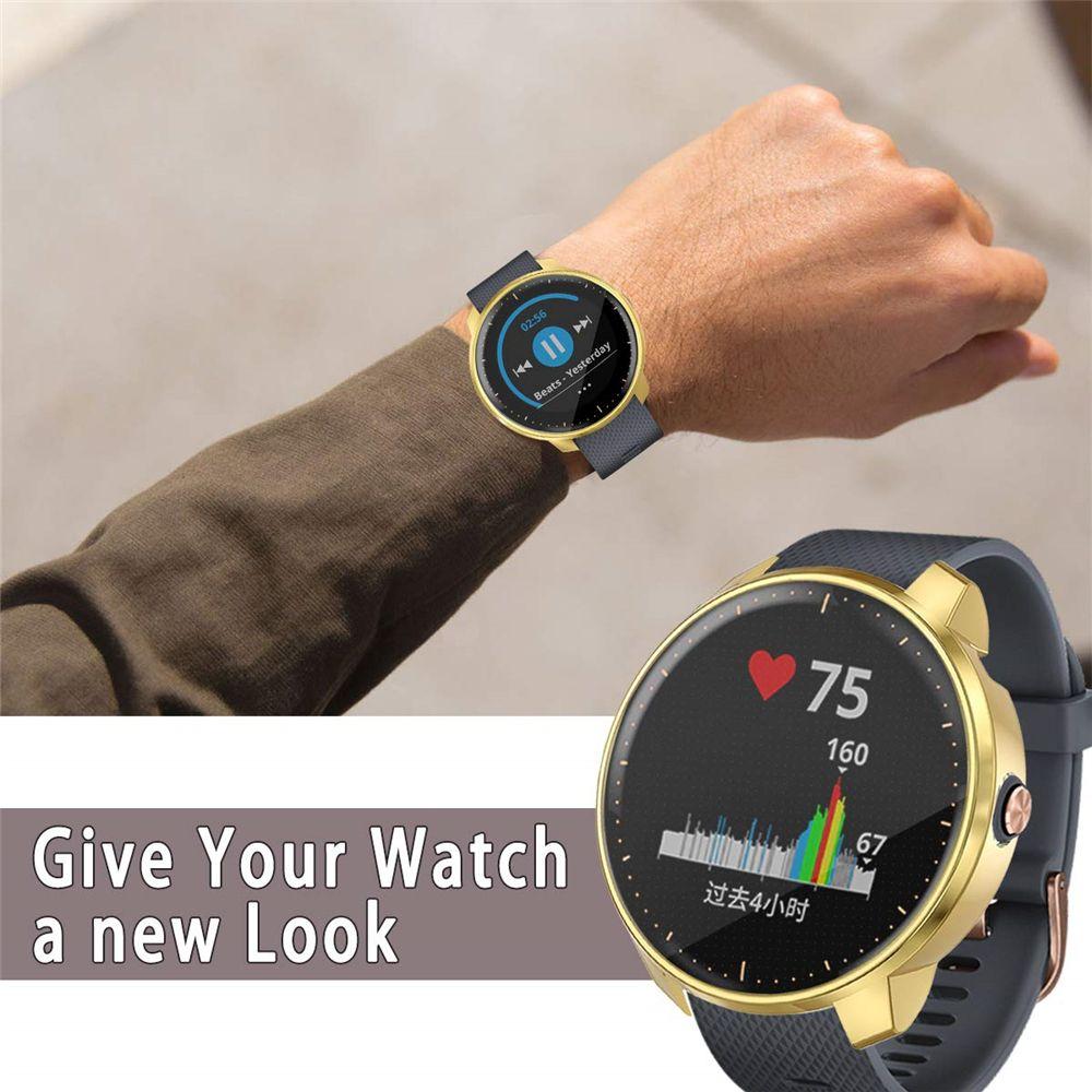 Умный Гальванизированный Тонкий TPU Чехол для Часов Защитная Крышка Силиконовый Чехол Защитная Пленка