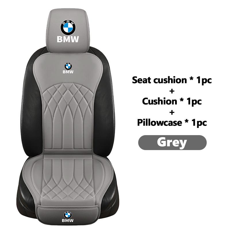 TVHW5 Car Seat Cover Protector Front Rear Back Summer Cushion Pad Mat For BMW M Performance E36 E46 E60 E90 E91 E92 E93 F30 F20