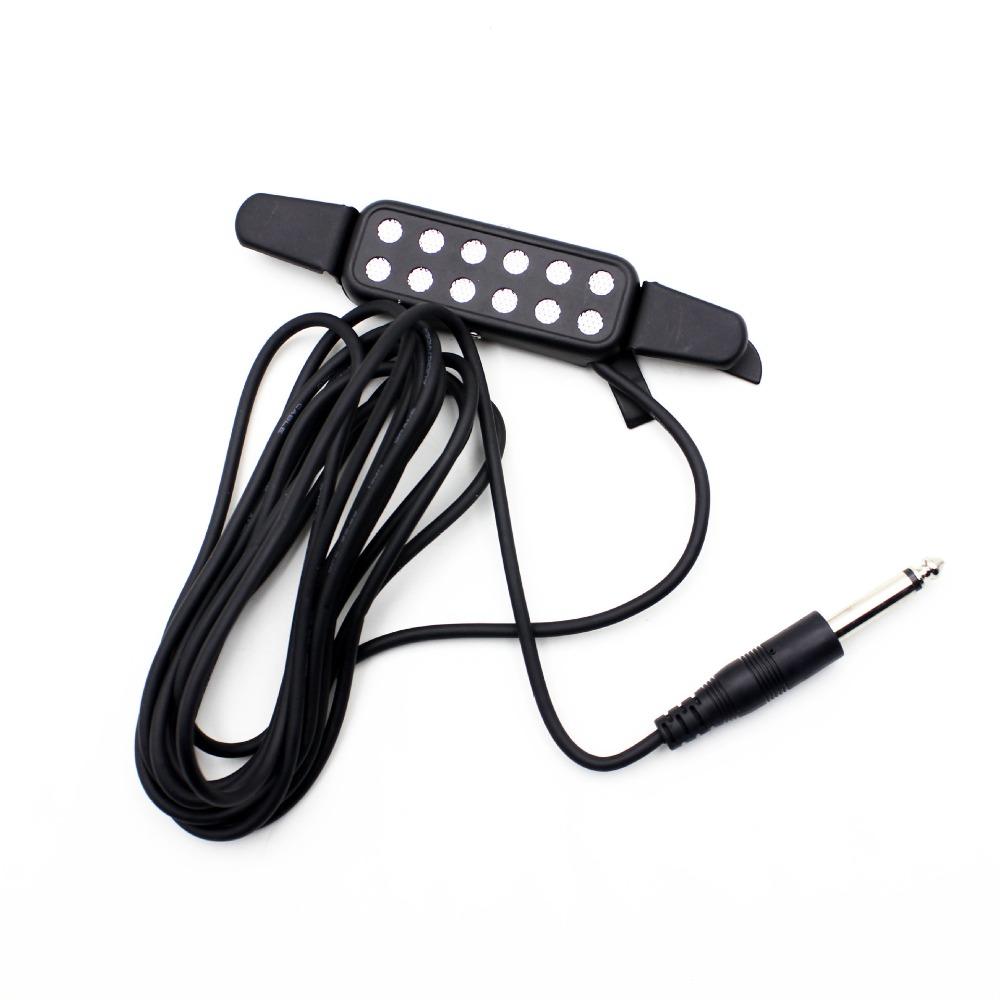 Connect Amplifier Musical Instruments Pickup Sound Hole Acoustic Guitar Pickup Guitar Parts