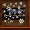 1 Set Vinyl Ornament  Christmas Wall Art Wall  Stickers Snow Flakes Decals Shopwindow Decor