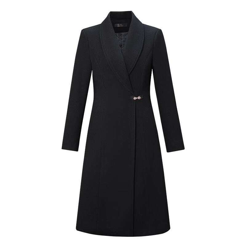 Taluoman Professional New Chinese Style Padded Long Overcoat