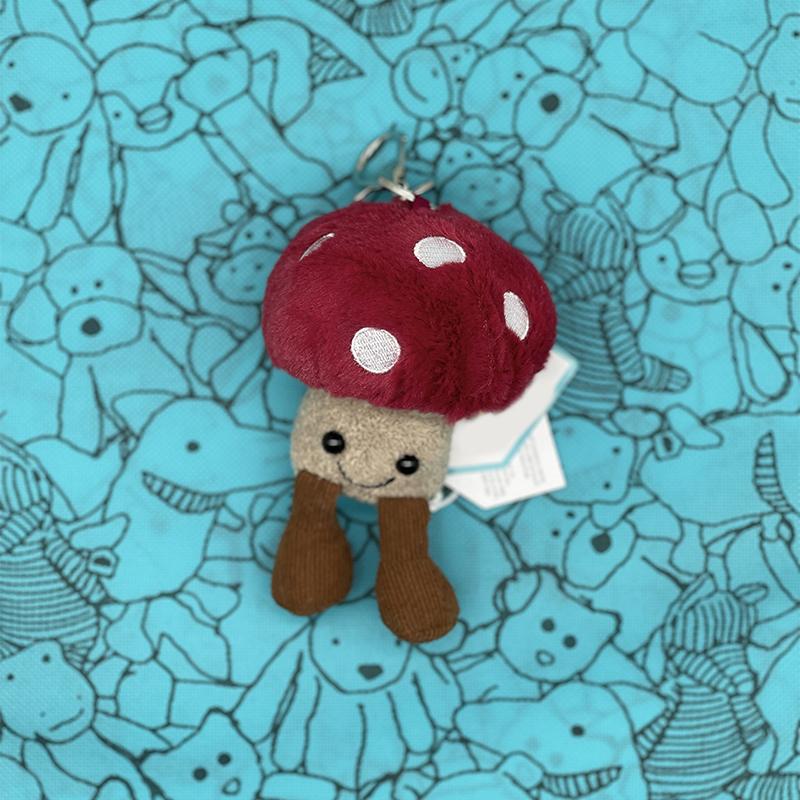 New snowman JC Marshmallow Plush Toy, Small Cherry Charm, Little Turtle Plush Toy, Croissant, Little Penguin JC Bag Charm