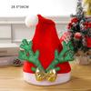 Plush Christmas Hat Polyester Santa Snowman Hat Xmas Cap Xmas Arts Hats  Xmas Gift