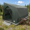 Tunnel Tent with Roof Army Green 8 Person Polyester and Steel