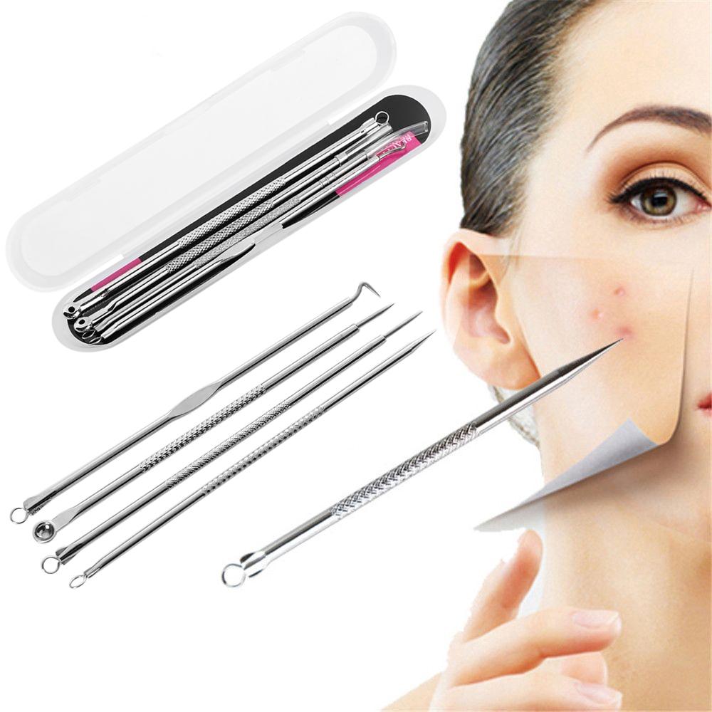 A 5-piece Acne Needle Set Facial Beauty Pick Acne Acne Removal Beauty Makeup Tool Blackhead Acne Needle