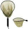 SMITH LTD Landing Net, Rubber Net, 300H X 380W, Olive, 0712