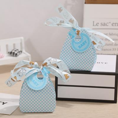 12 шт. 2024 Baby Shower конфеты драже подарочная коробка Its A Boy пол раскрыть украшения для дня рождения дети свадебные украшения стол